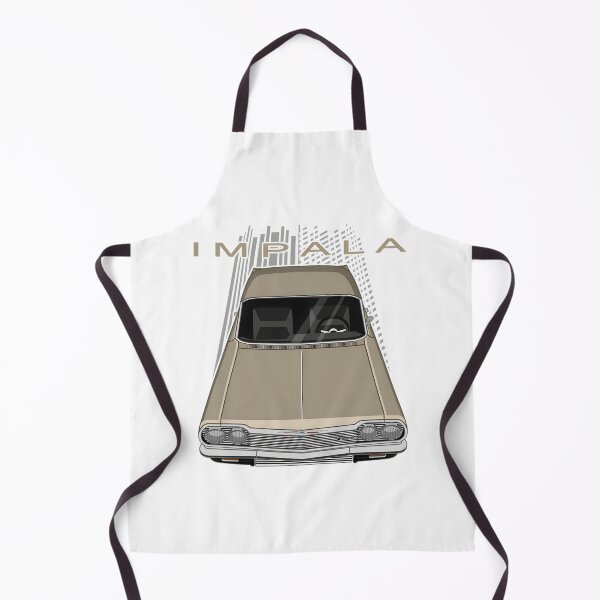 Item preview, Chevrolet Impala SS Classic Car Illustration in Almond Fawn Color designed and sold by MidasMitty.
