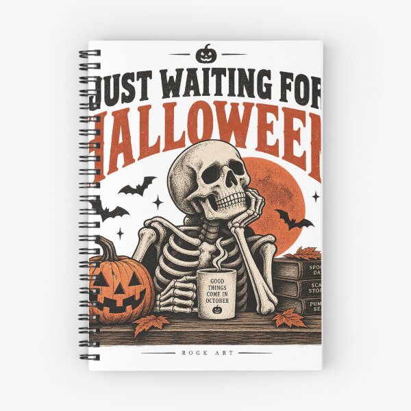 Item preview, Just Waiting for Halloween designed and sold by ROGK ART.