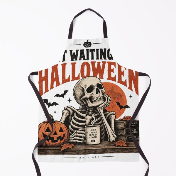 Item preview, Just Waiting for Halloween designed and sold by ROGK ART.