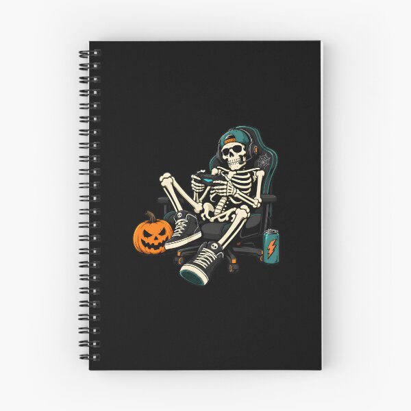 Item preview, Skeleton Gamer Halloween designed and sold by OlyvieArt.