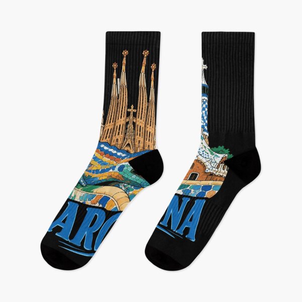 Item preview, Barcelona Mosaic Skyline designed and sold by DiyaLin009.