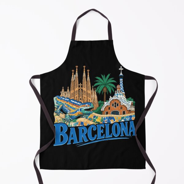 Item preview, Barcelona Mosaic Skyline designed and sold by DiyaLin009.