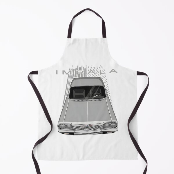 Item preview, Silver Chevrolet Impala SS Classic Car Illustration designed and sold by MidasMitty.