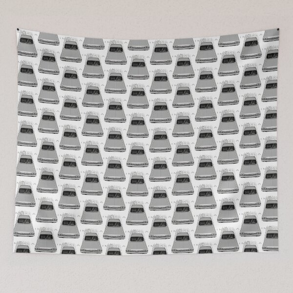 Item preview, Silver Chevrolet Impala SS Classic Car Illustration designed and sold by MidasMitty.
