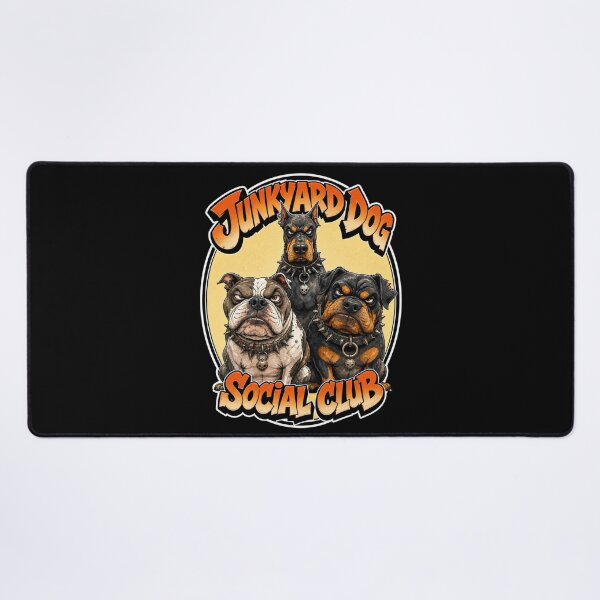 Item preview, Junkyard Dog Social Club™ Tough Vintage Bulldog Trio designed and sold by Wilcox PhotoArt.