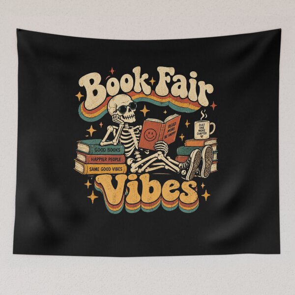 Item preview, Book Fair Vibes designed and sold by TheEndDesign.