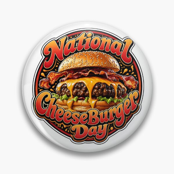 Item preview, National Cheeseburger Day Bacon Burger Foodies Designed designed and sold by Wilcox PhotoArt.