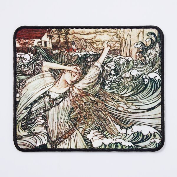 Item preview, Fantasy Wall Art, Undine Illustration, Arthur Rackham Fairy Tale Print designed and sold by RickE.