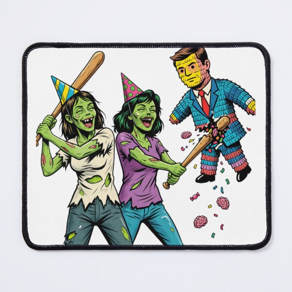 Item preview, Zombie Birthday Party – Brains Piñata Apocalypse designed and sold by Addy77shop.