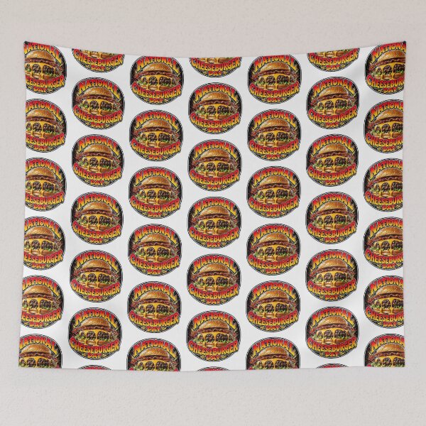 Item preview, National Cheeseburger Day Bacon Burger Foodie Design designed and sold by Wilcox PhotoArt.