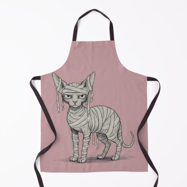 Item preview, The Unimpressed Mummy Sphynx Cat designed and sold by SillyPawsStudio.
