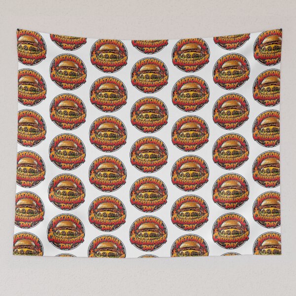 Item preview, National Cheeseburger Day Bacon Burger Foodie Graphic Design designed and sold by Wilcox PhotoArt.
