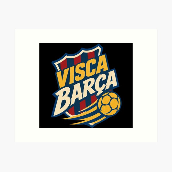 Item preview, Visca Barca Crest designed and sold by DiyaLin009.