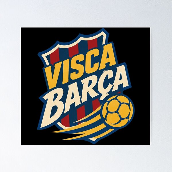 Item preview, Visca Barca Crest designed and sold by DiyaLin009.