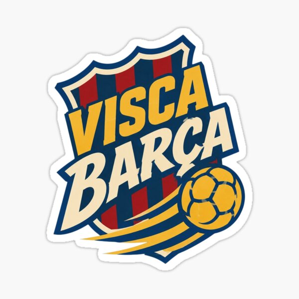 Item preview, Visca Barca Crest designed and sold by DiyaLin009.