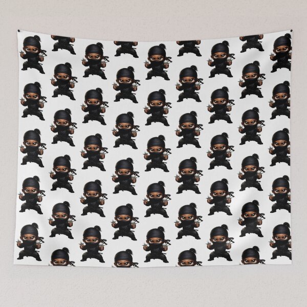 Item preview, Ebony Female: Li'l Ninja Collection  designed and sold by EscapeArtist13.