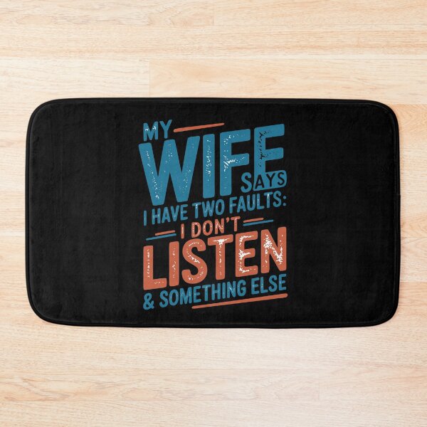 Item preview, My Wife Says I Only Have Two Faults Shirt Funny Husband designed and sold by Colorfulman.