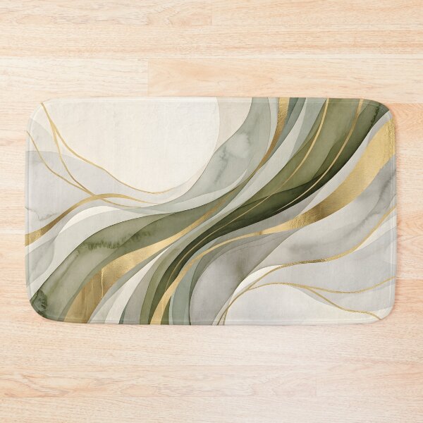 Item preview, Sage Green Fluid Abstract Art designed and sold by hutofdesigns.