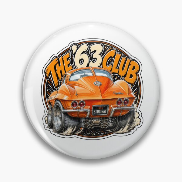 Item preview, 1963 Corvette Stingray Split Window Classic Car Club designed and sold by Wilcox PhotoArt.