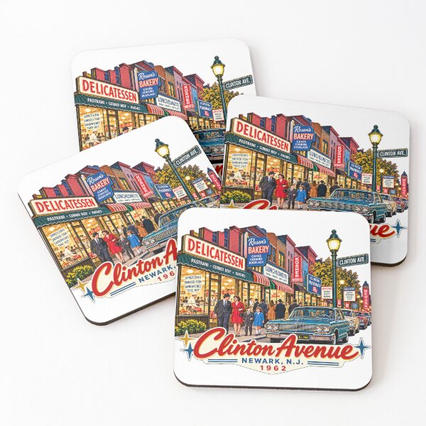 Item preview, Clinton Avenue Newark 1962 – Jewish Weequahic Neighborhood designed and sold by Past in Threads.