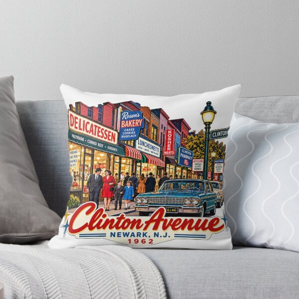 Item preview, Clinton Avenue Newark 1962 – Jewish Weequahic Neighborhood designed and sold by Past in Threads.