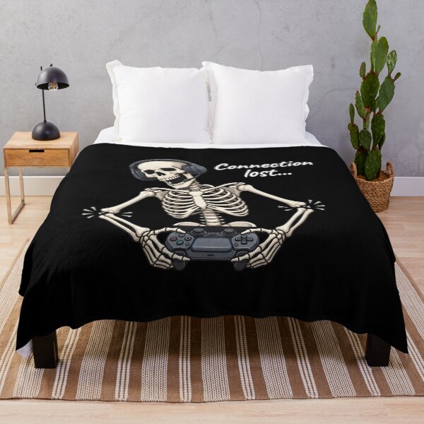 Item preview, Skeleton Lost Connection Gaming Funny Skeleton Design designed and sold by OlyvieArt.