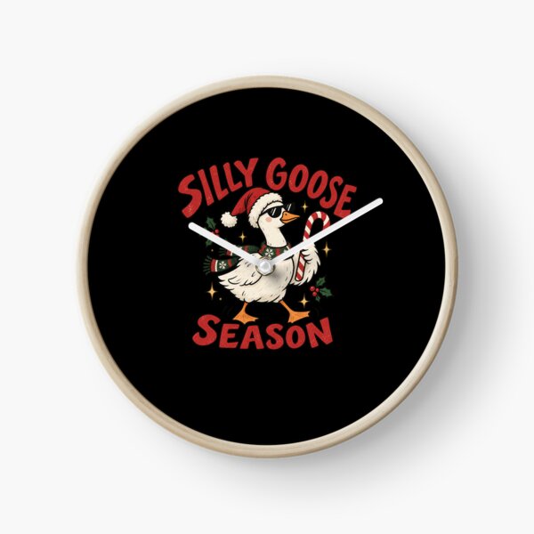 Item preview, Silly Goose Season Christmas Candy Cane Art designed and sold by AMICO77.