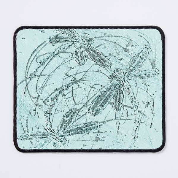 Item preview, Baby Blue Dragonfly Dance designed and sold by lyndseyart.