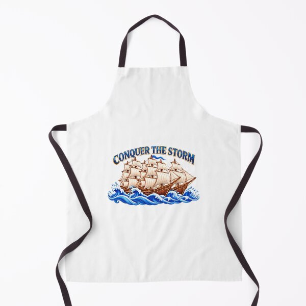 Item preview, Ship sailing , motivational concur the storm designed and sold by SABEHAT.