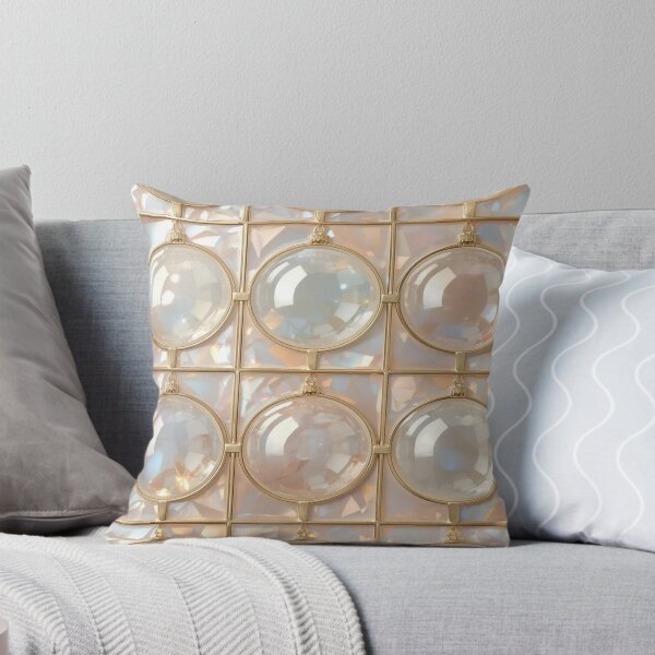 Item preview, Iridescent Glass Spheres in Gold Grid designed and sold by BriSher.