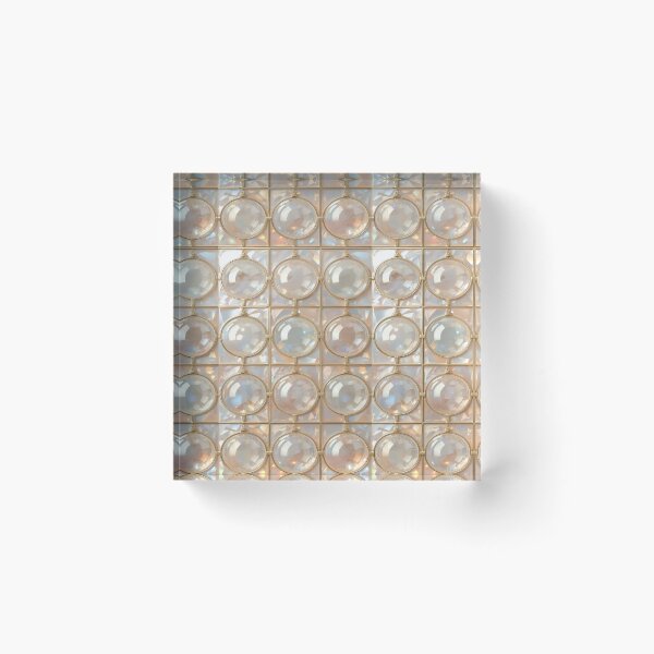 Item preview, Iridescent Glass Spheres in Gold Grid designed and sold by BriSher.