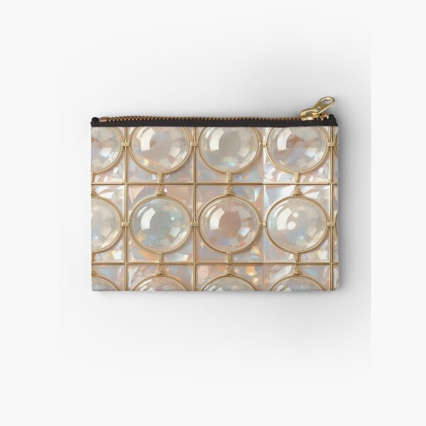 Item preview, Iridescent Glass Spheres in Gold Grid designed and sold by BriSher.