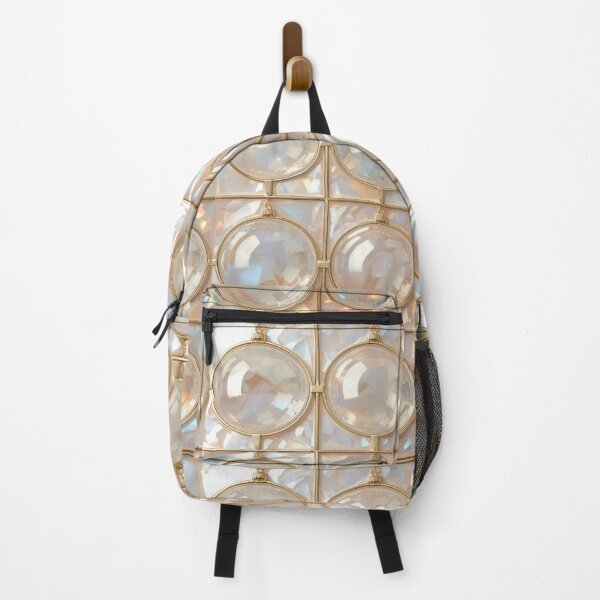 Item preview, Iridescent Glass Spheres in Gold Grid designed and sold by BriSher.