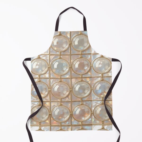 Item preview, Iridescent Glass Spheres in Gold Grid designed and sold by BriSher.