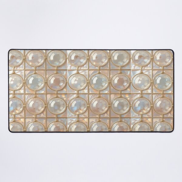 Item preview, Iridescent Glass Spheres in Gold Grid designed and sold by BriSher.