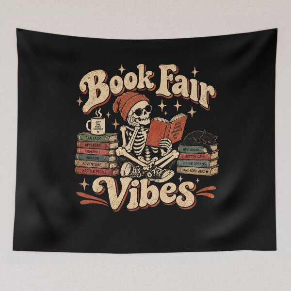 Item preview, Book Fair Vibes designed and sold by TheEndDesign.