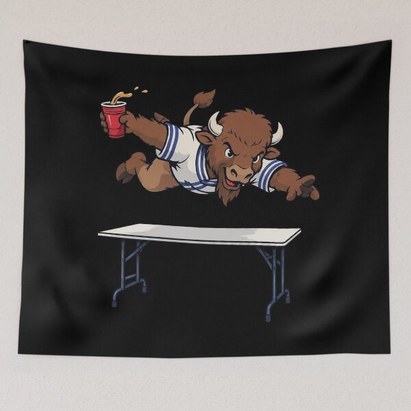 Item preview, Buffalo Bills Mascot designed and sold by elsiechillqzde.