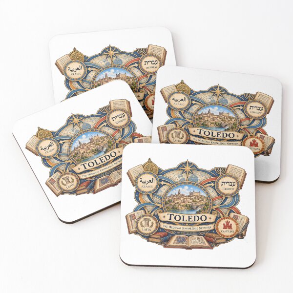 Item preview, Toledo – The Medieval Knowledge Network - School of Translators designed and sold by Past in Threads.