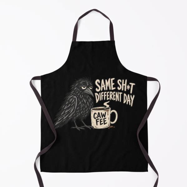 Item preview, Sarcastic Coffee Crow Workday Humor designed and sold by AMICO77.