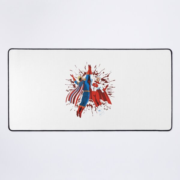 Item preview, Omni Man and Homelander Inspired Comic Book Superheroes Illustration designed and sold by SuperInku.