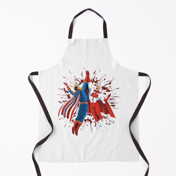 Item preview, Omni Man and Homelander Inspired Comic Book Superheroes Illustration designed and sold by SuperInku.
