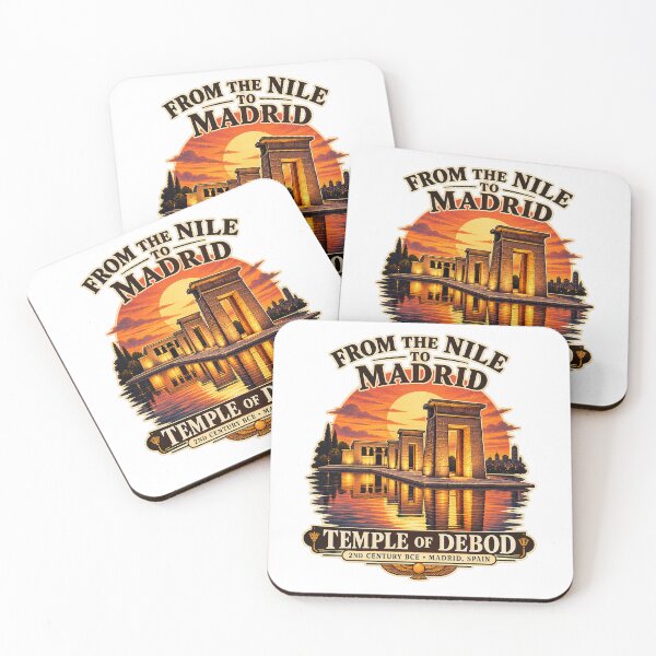 Item preview, Temple of Debod – From the Nile to Madrid designed and sold by Past in Threads.