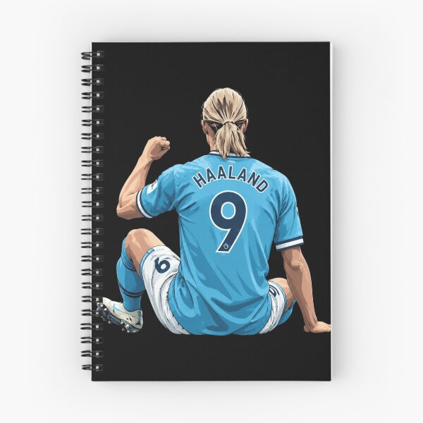 Item preview, Erling Haaland Blue Jersey designed and sold by elsiechillqzde.