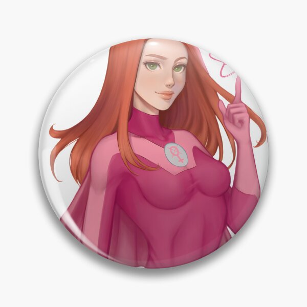 Item preview, Futuristic Atom Eve Character Inspired Digital Art Design designed and sold by SuperInku.