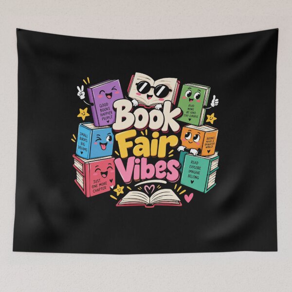 Item preview, Book Fair Vibes designed and sold by TheEndDesign.