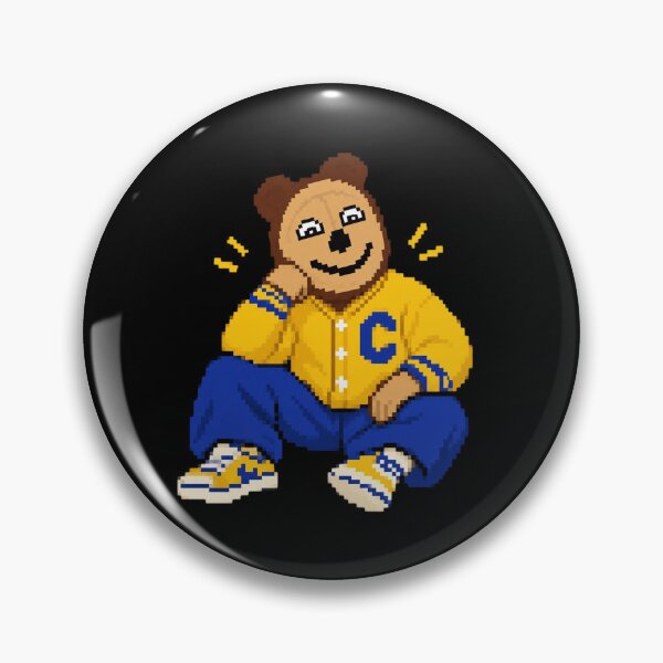 Item preview, Oski Bear Pixel designed and sold by eliquistgk.