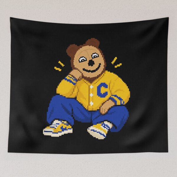 Item preview, Oski Bear Pixel designed and sold by eliquistgk.