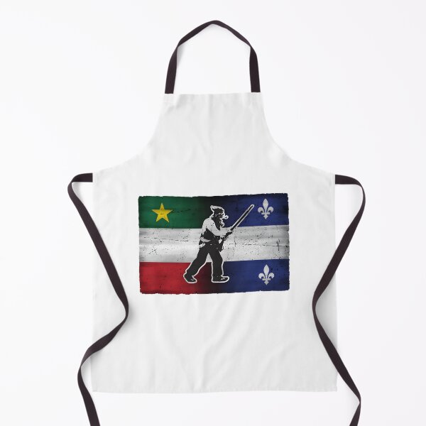 Item preview, Quebec Flag Grunge Style with Patriote Star and Henri Julien Old Patriot Rebellion Design designed and sold by richard143.