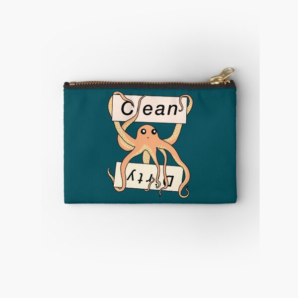 Item preview, Orange Clean and Dirty Octopus Labels designed and sold by Leapingdoe.