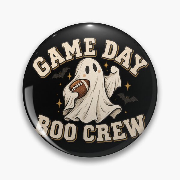 Item preview, Game Day Boo Crew Football Ghost designed and sold by AMICO77.